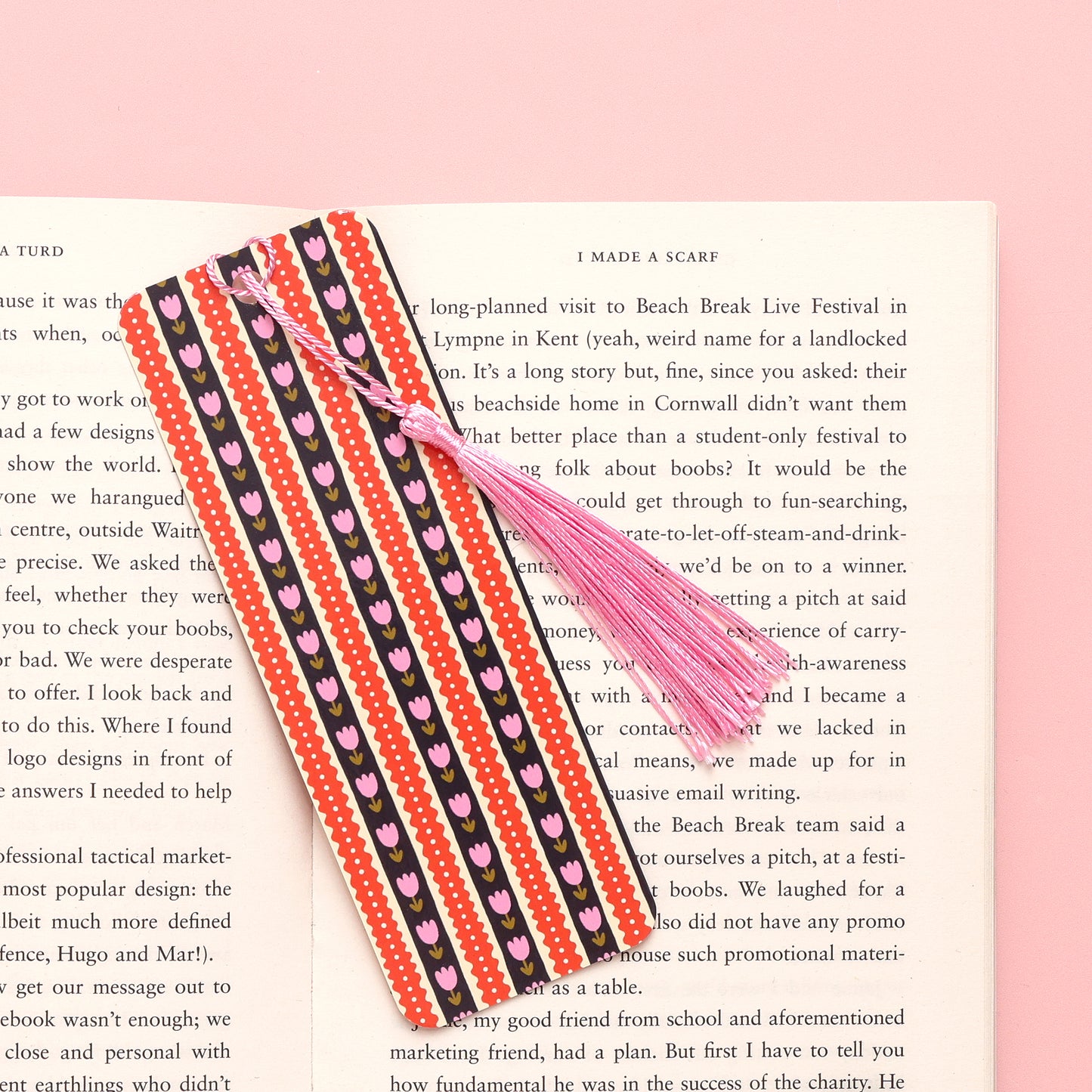 Bookmark - Folk flowers
