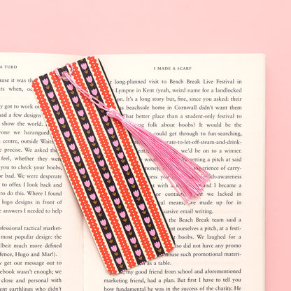 Bookmark - Folk flowers