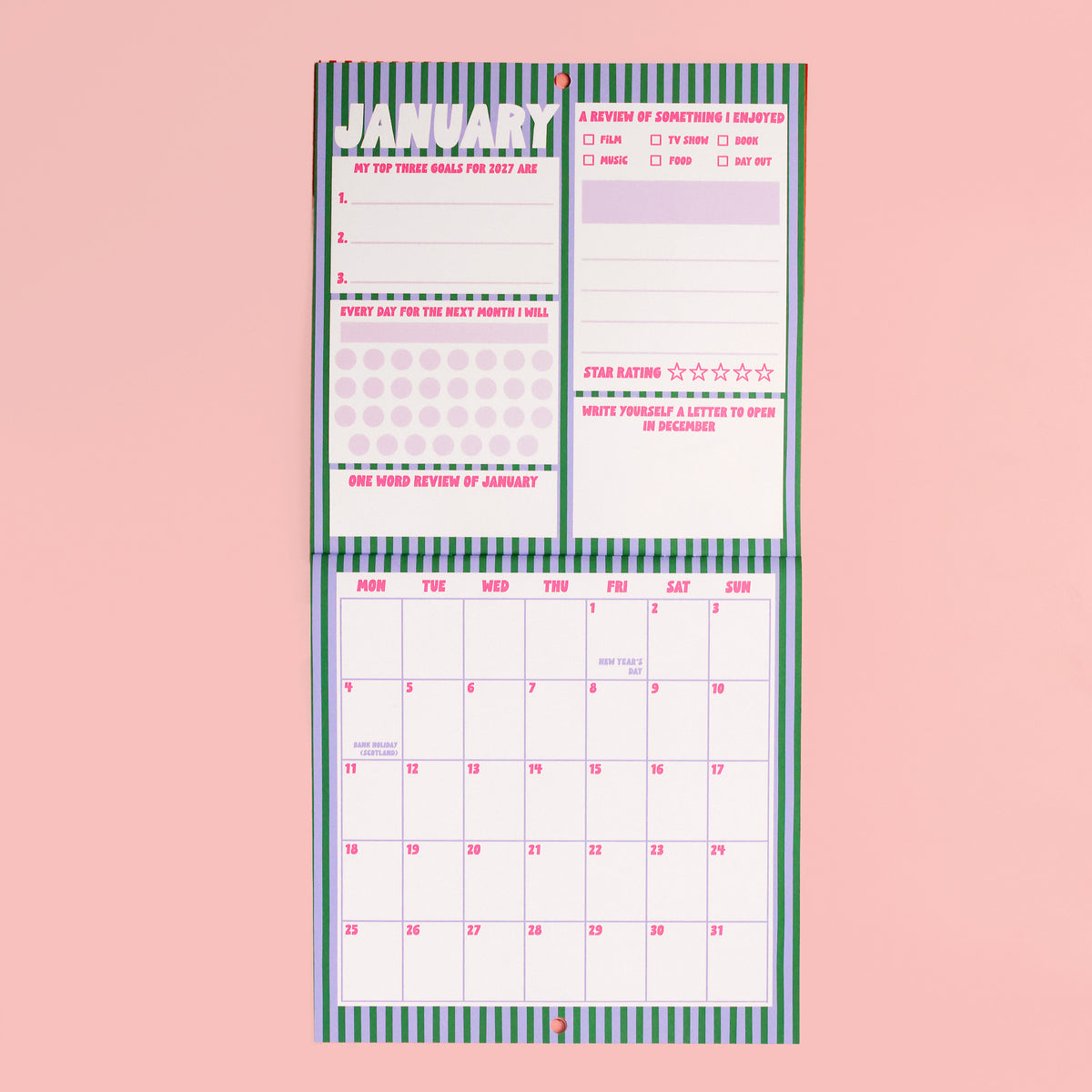 2027 Wall Calendar