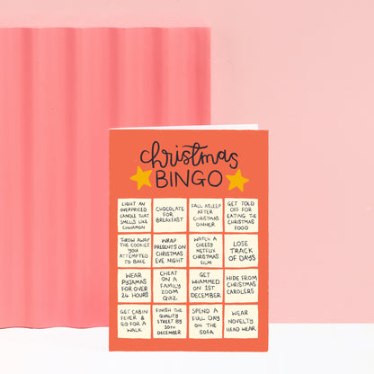 Christmas Card - Christmas Bingo