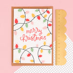 Christmas Card - Merry Christmas Lights