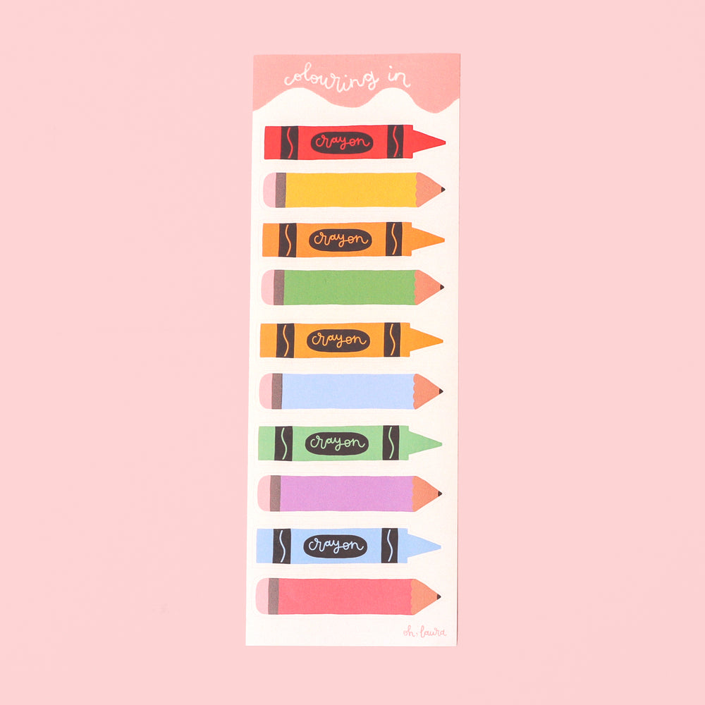 Planner Stickers - Colouring In