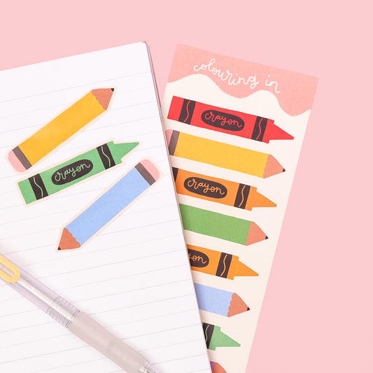 Planner Stickers - Colouring In