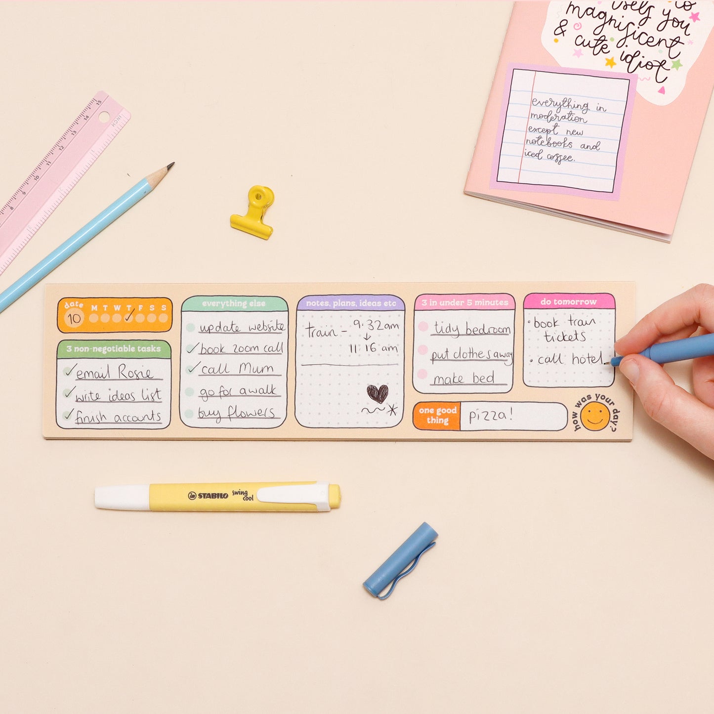 Keyboard Daily Planner - Oh, Laura