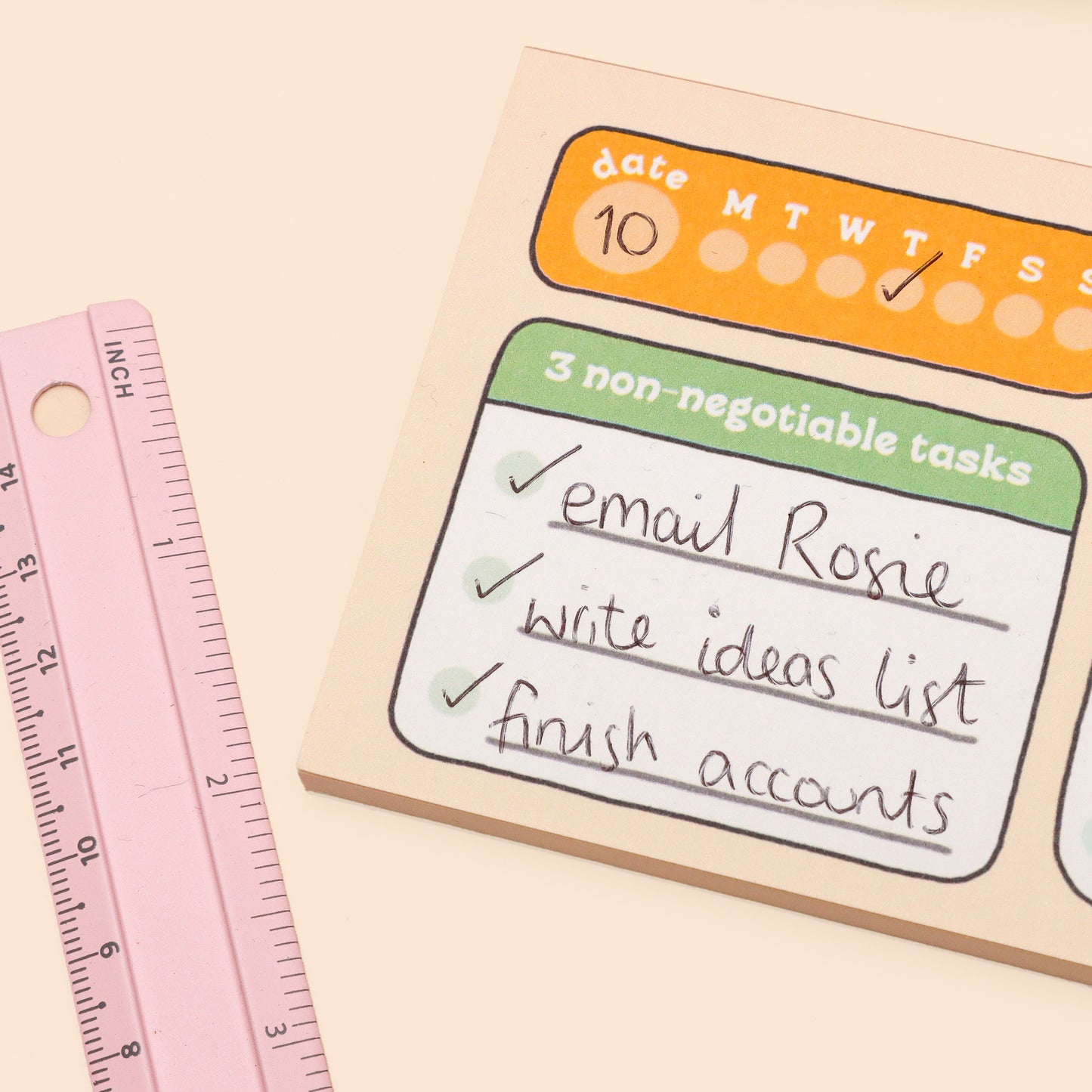 Keyboard Daily Planner - Oh, Laura