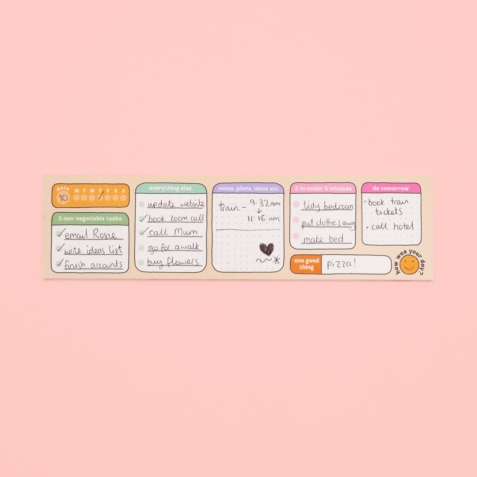 Keyboard Daily Planner - Oh, Laura