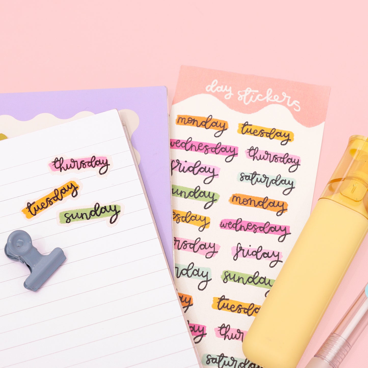 Planner Stickers - Days