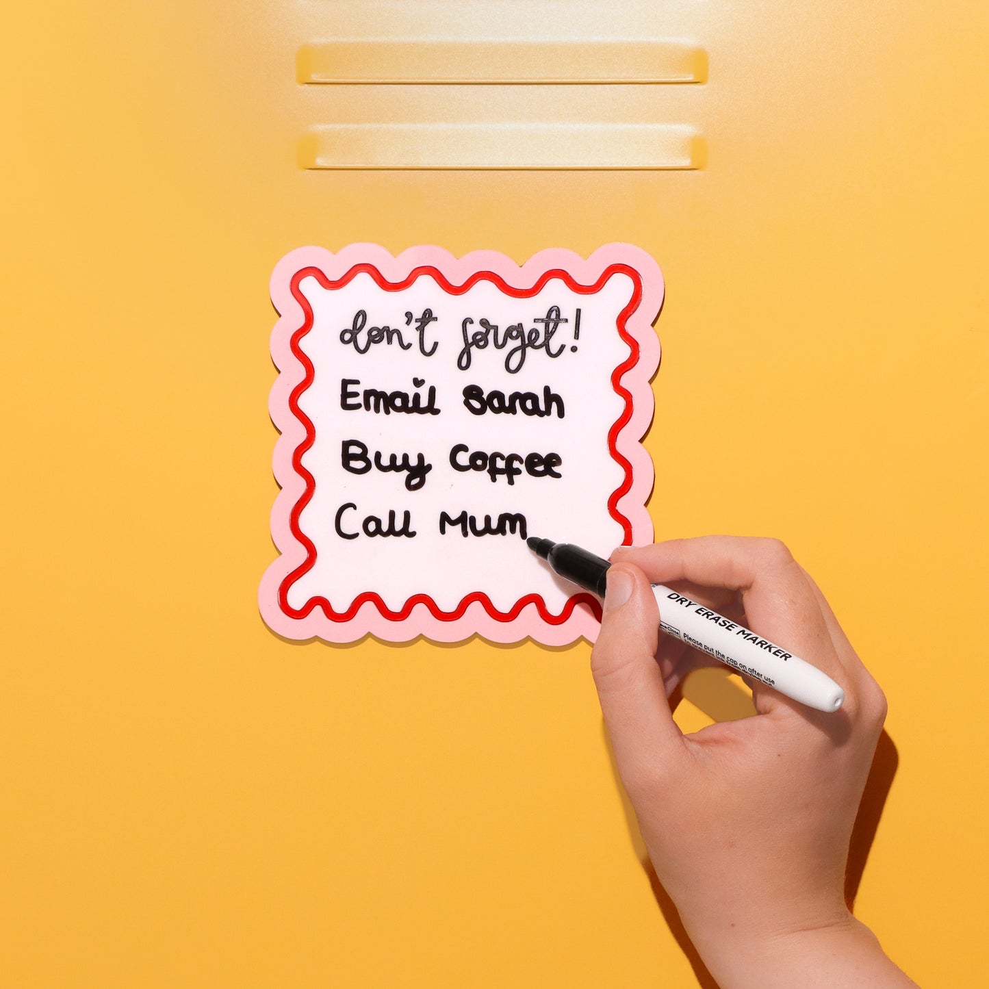 Don’t Forget! – Wipe-Clean Memo Board