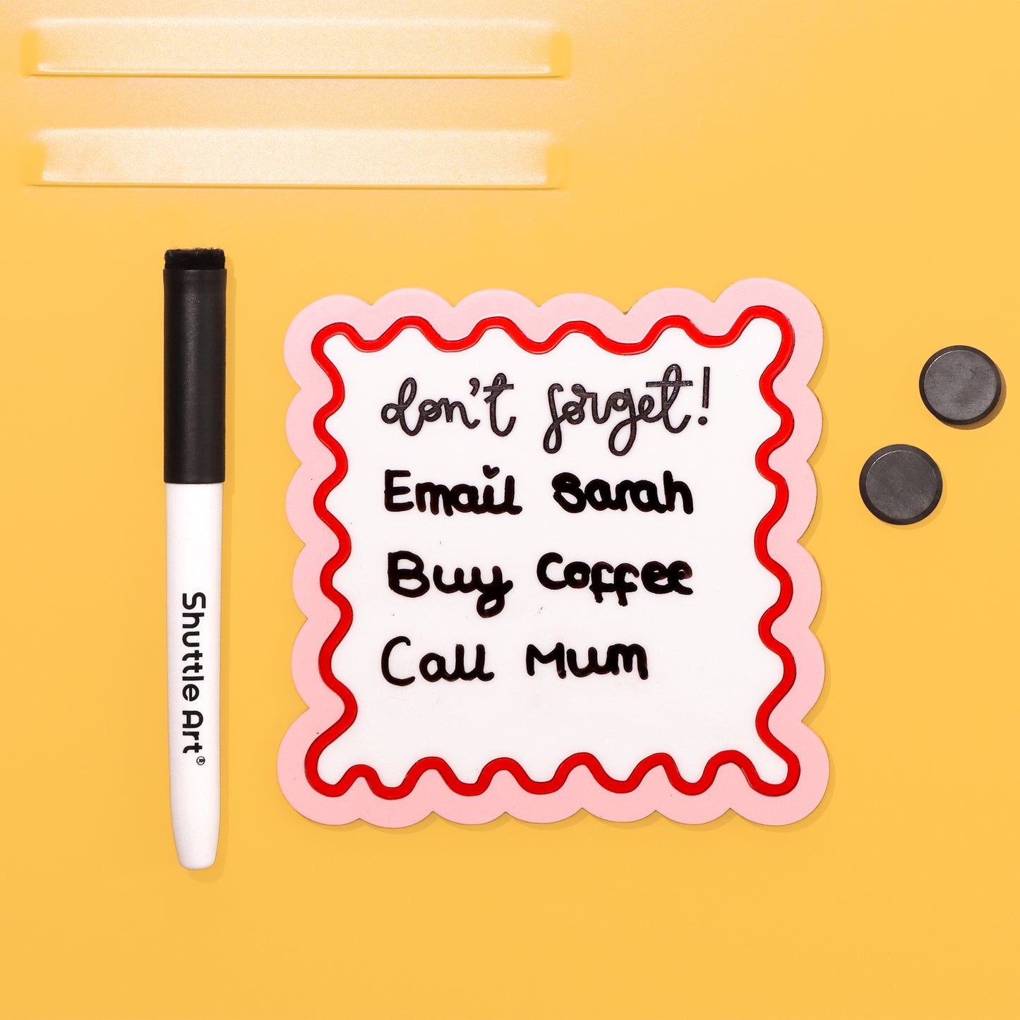 Don’t Forget! – Wipe-Clean Memo Board