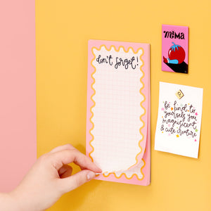 to do list - don't forget - add magnet