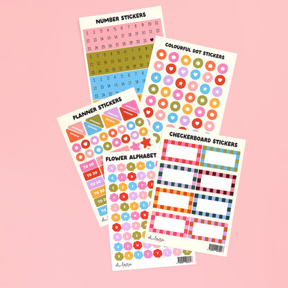 Sticker Sheet - Numbers - Oh, Laura