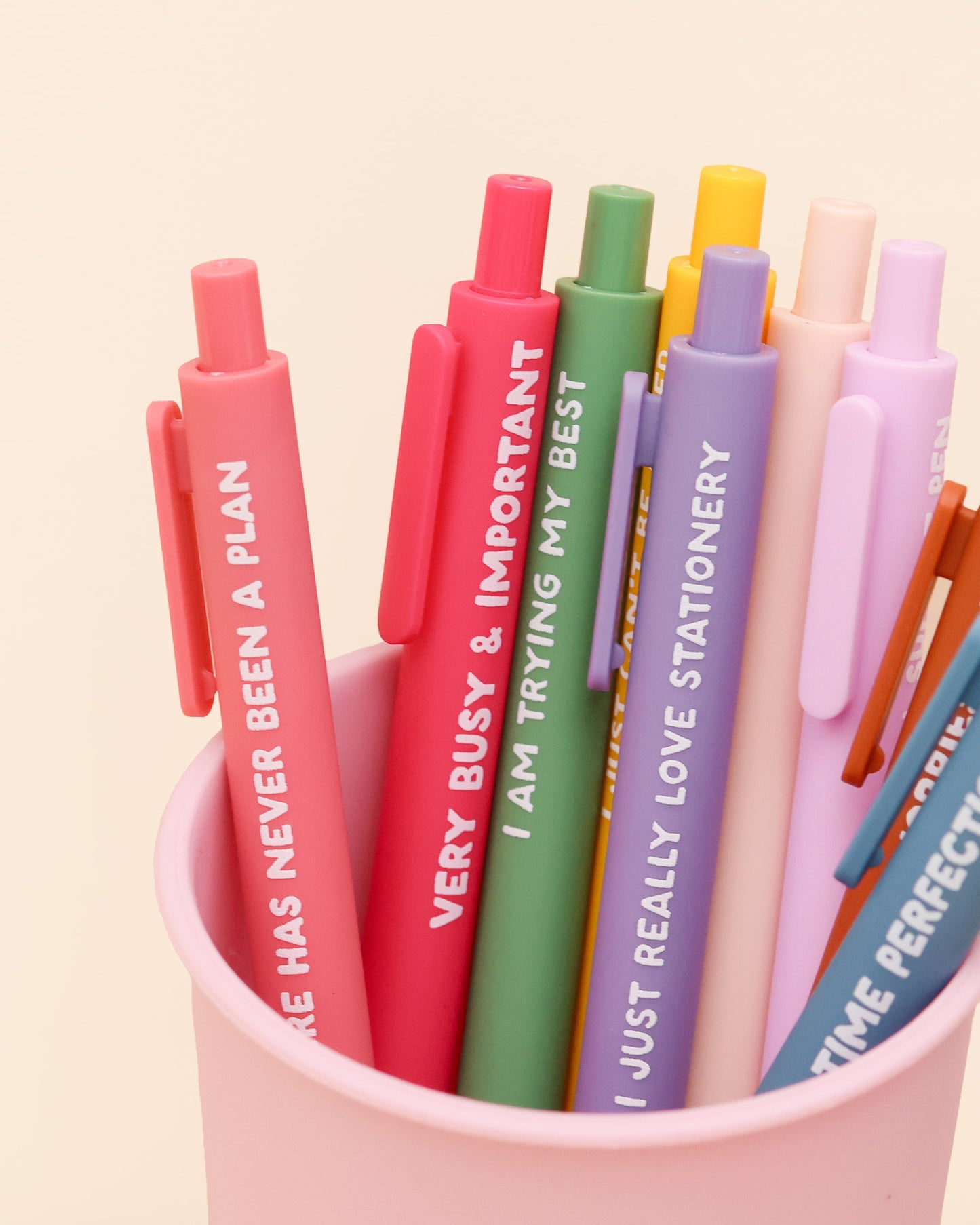 Ballpoint Pen - There Has Never Been a Plan