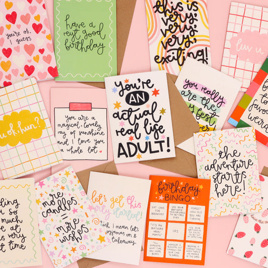 SUPER SECONDS - Four Card Bundle