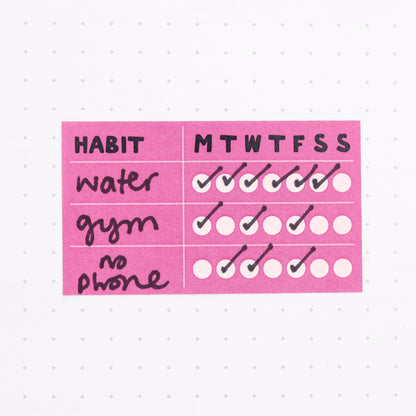 Sticker Sheet - Habit Tracking - Oh, Laura
