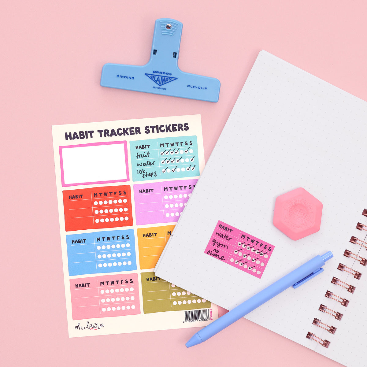 Sticker Sheet - Habit Tracking - Oh, Laura