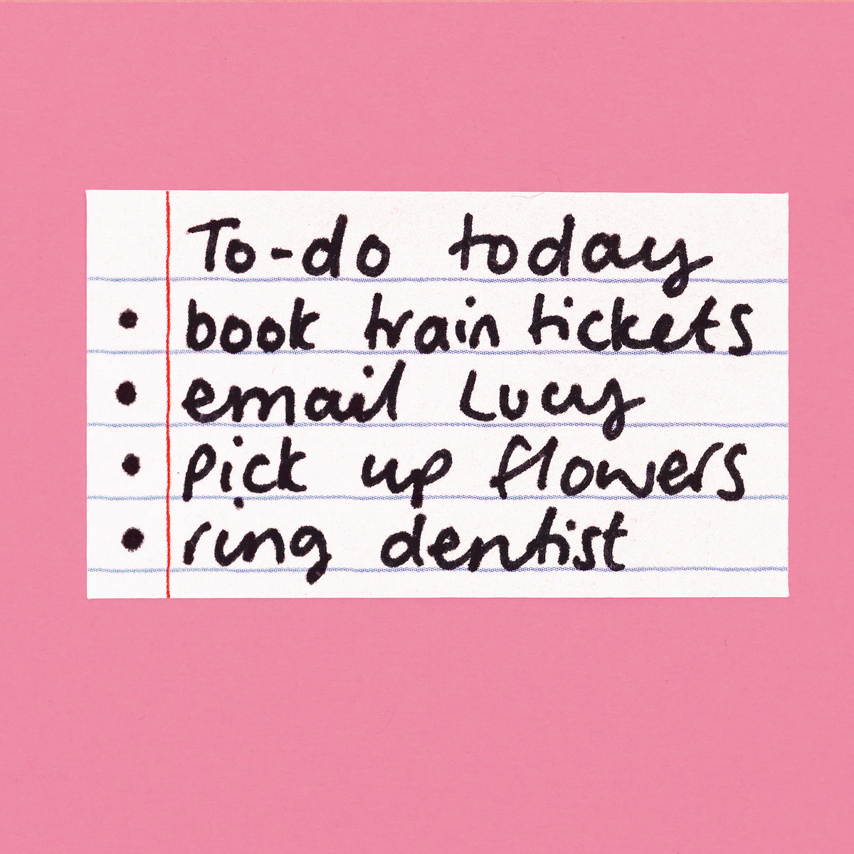 Sticker Sheet - Lined Paper - Oh, Laura