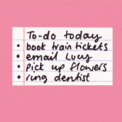 Sticker Sheet - Lined Paper - Oh, Laura