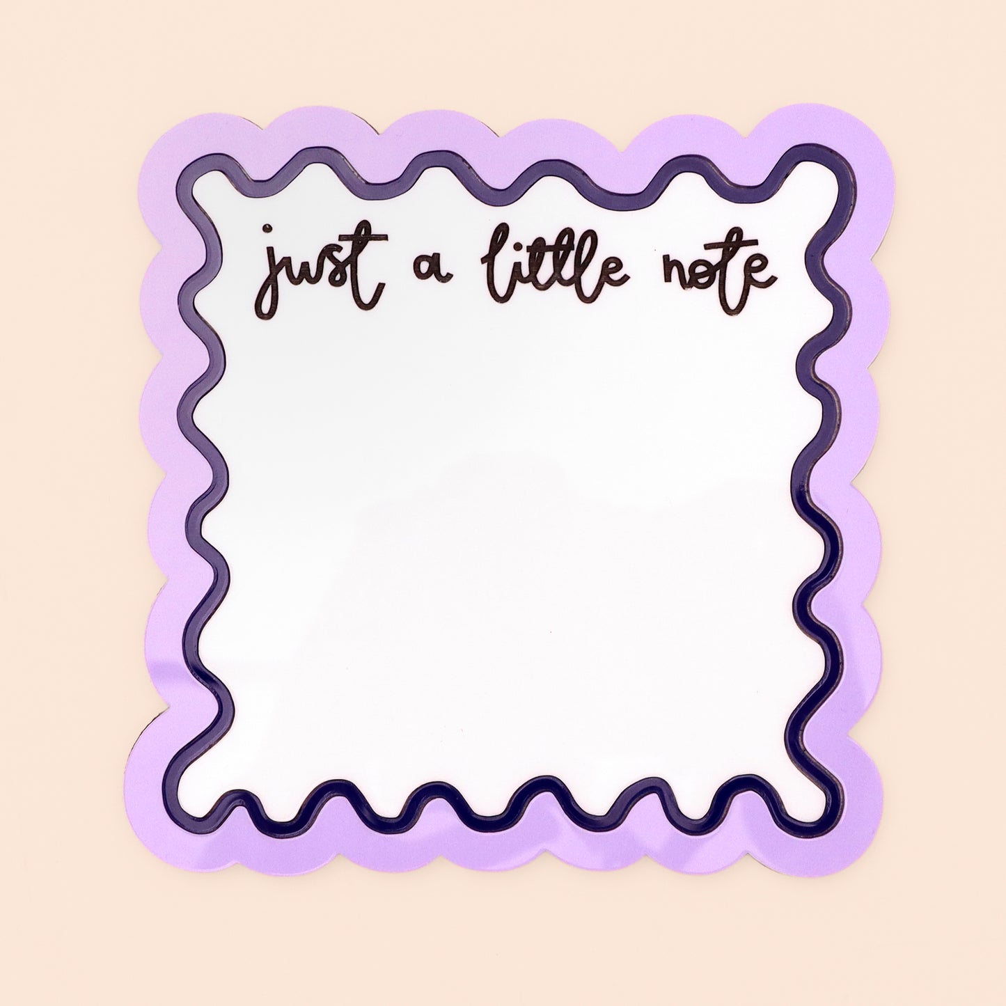 Just a Little Note – Wipe-Clean Memo Board