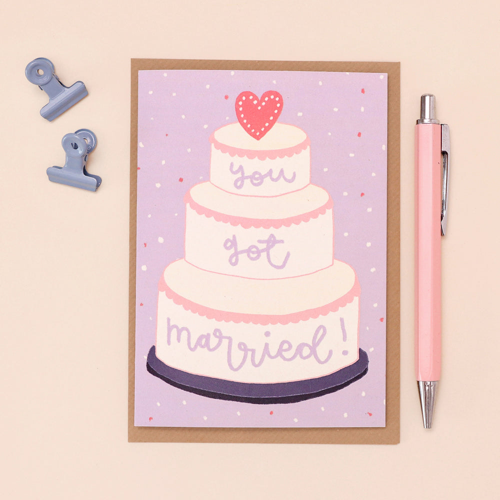 card - 'you got married'