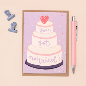 card - 'you got married'