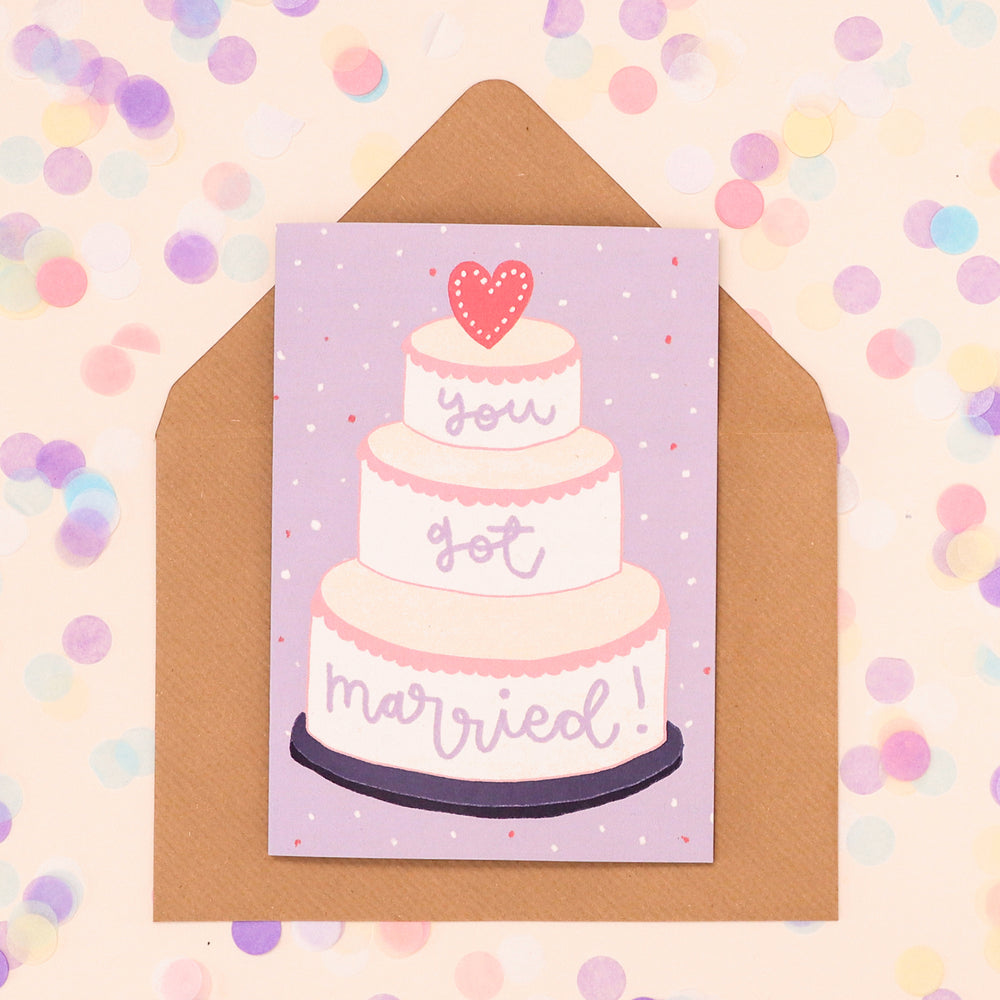 card - 'you got married'