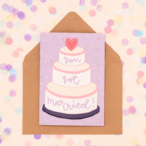 card - 'you got married'