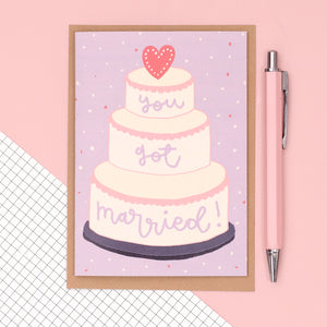 card - 'you got married'