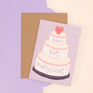 card - 'you got married'