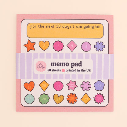 Memo Pad - 30 Day Challenge