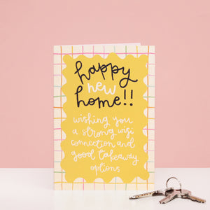 card - 'happy new home'