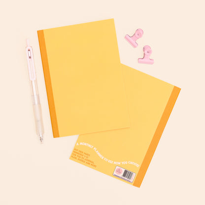 One Month Planner - Yellow