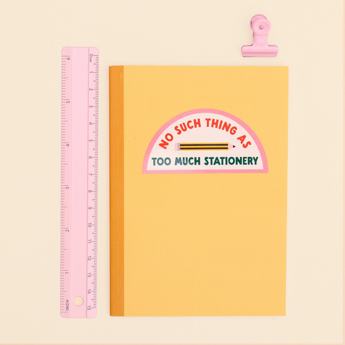 One Month Planner - Yellow