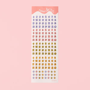 Planner Stickers - Numbers