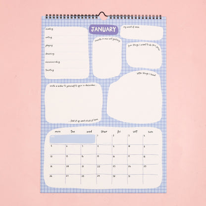 Junk Journal 2026 Calendar