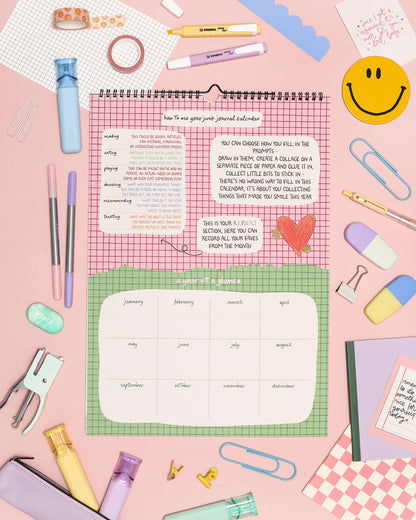 Junk Journal 2026 Calendar