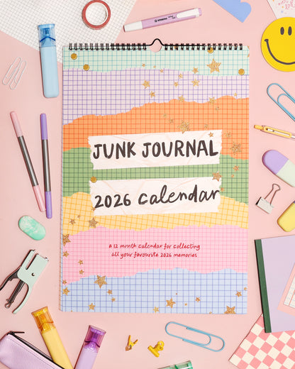 Junk Journal 2026 Calendar