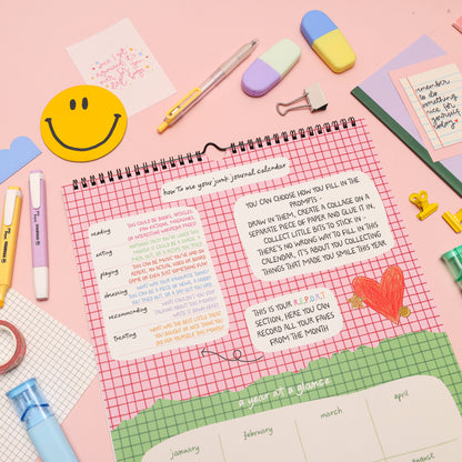 Junk Journal 2026 Calendar