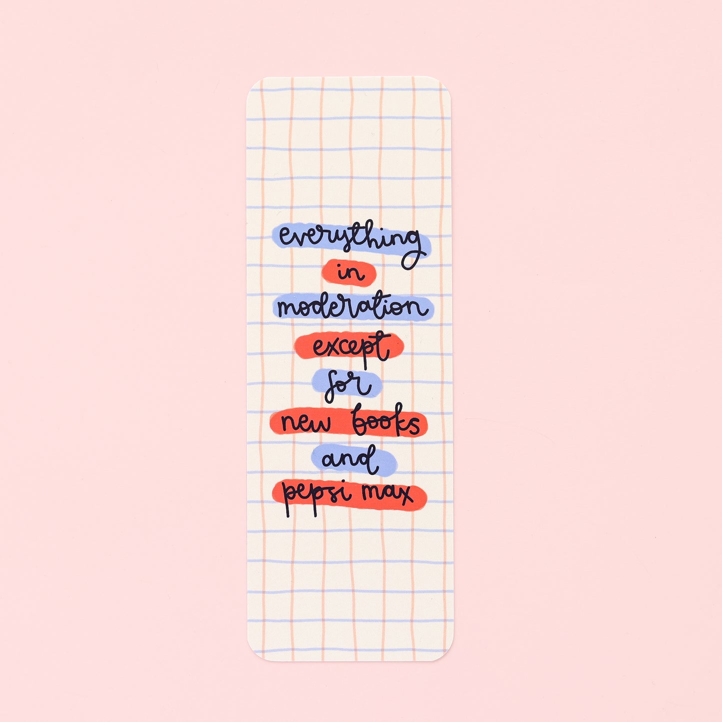 Bookmark - New Books & Pepsi Max
