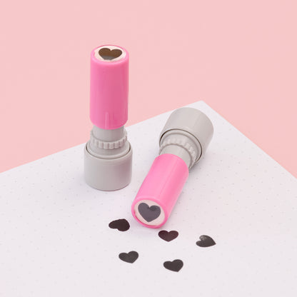 Mini Pre-Inked Stamp - Heart - Oh, Laura