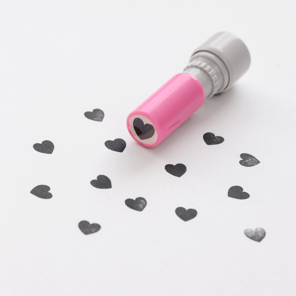 Mini Pre-Inked Stamp - Heart - Oh, Laura