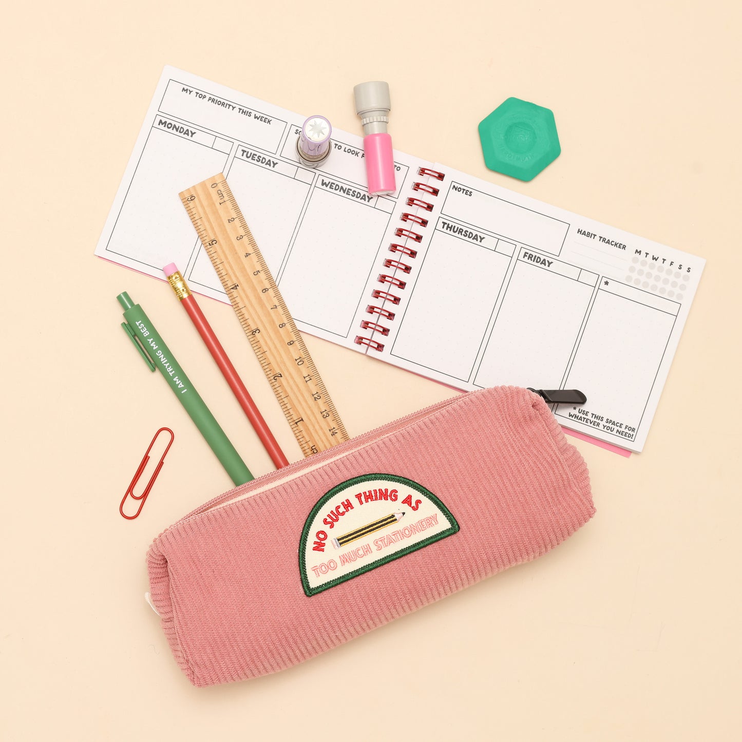Pink Pencil Case