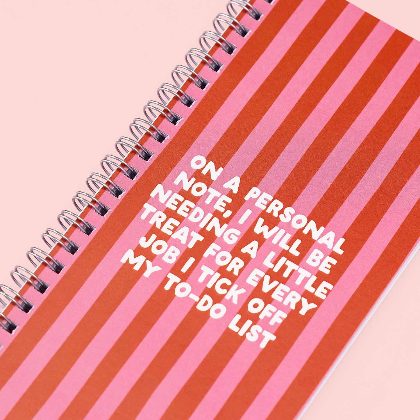 Ringbound Week Planner - Pink & Orange - Oh, Laura