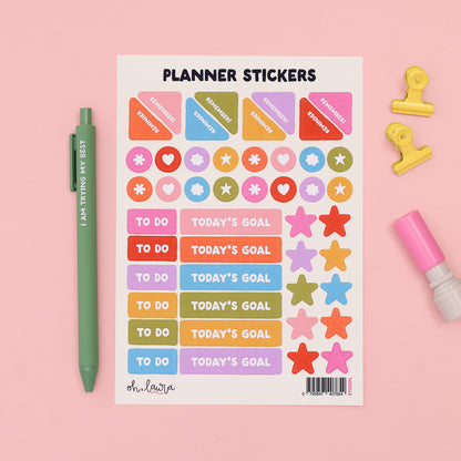 Sticker Sheet - Planner