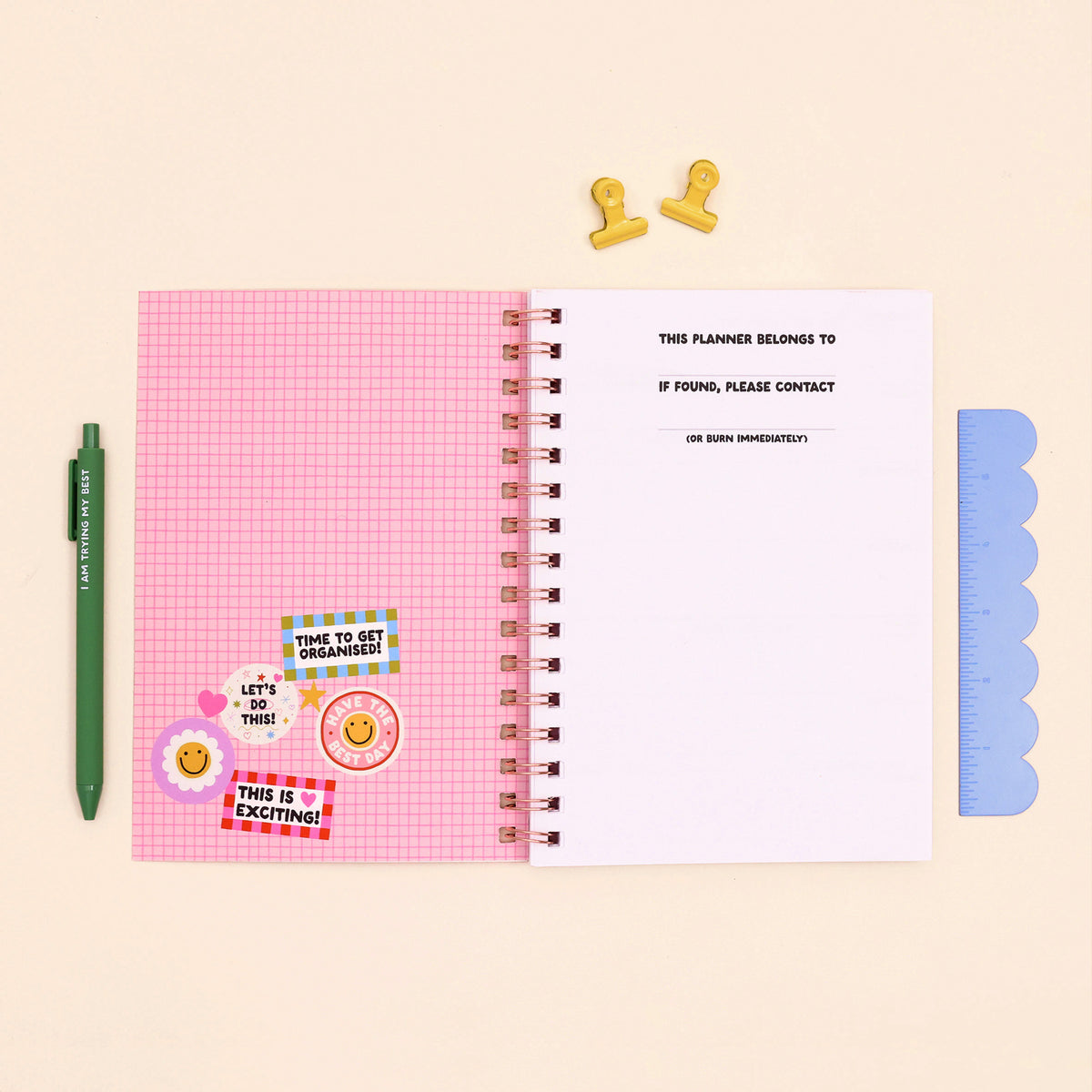 A5 Wirebound Planner