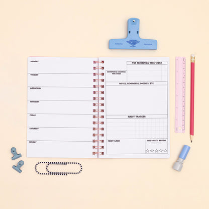 A5 Wirebound Planner