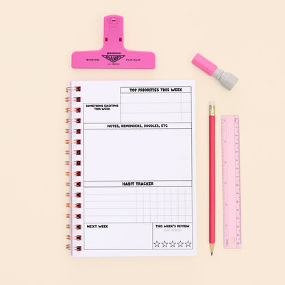 A5 Wirebound Planner