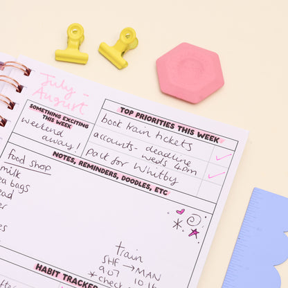 A5 Wirebound Planner