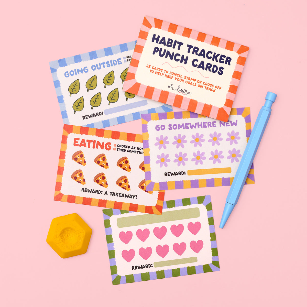 Habit Tracker - Punch Card