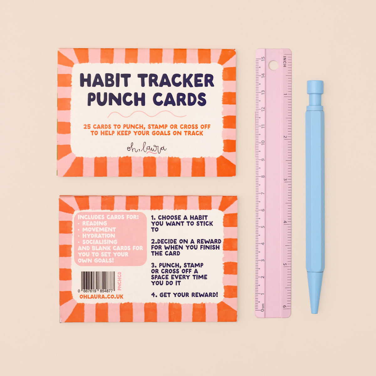 Habit Tracker - Punch Card