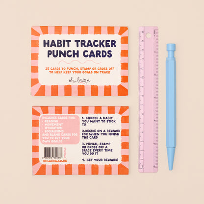 Habit Tracker - Punch Card